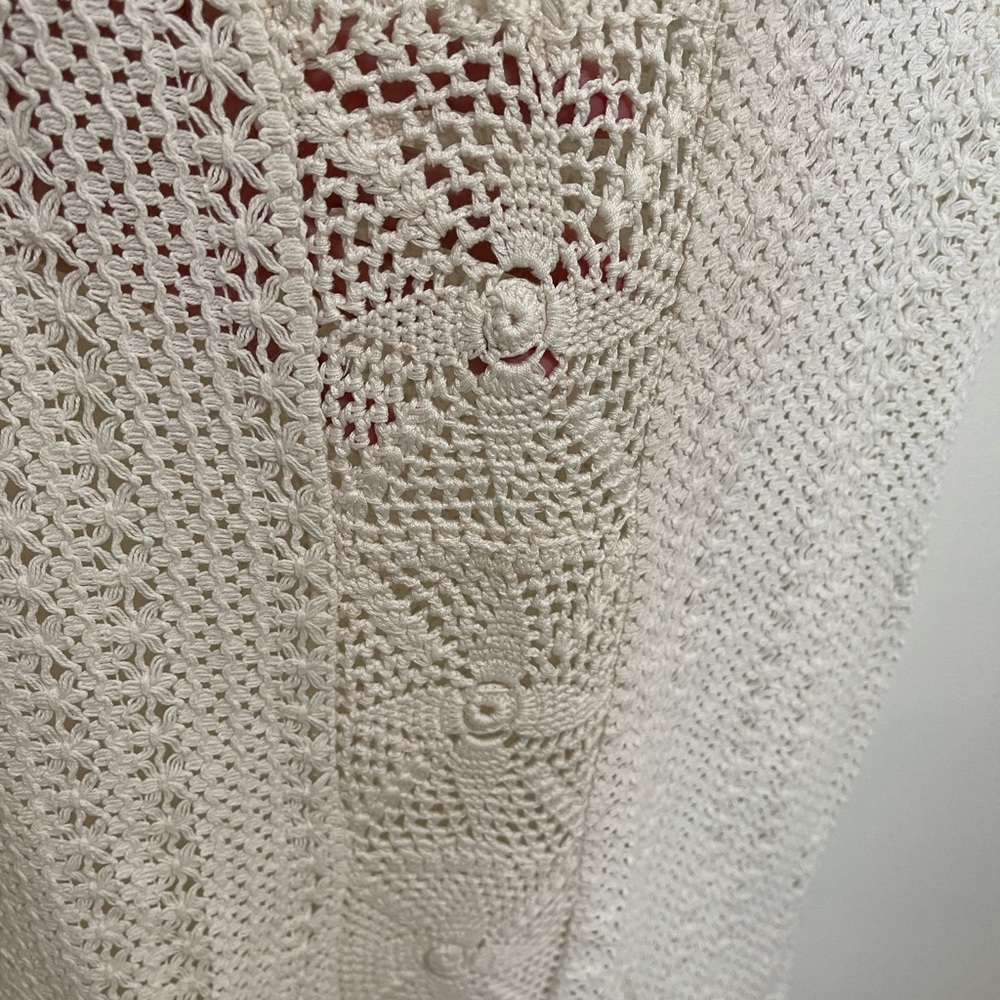 Zara White Knit Dress - Picture 3 of 6